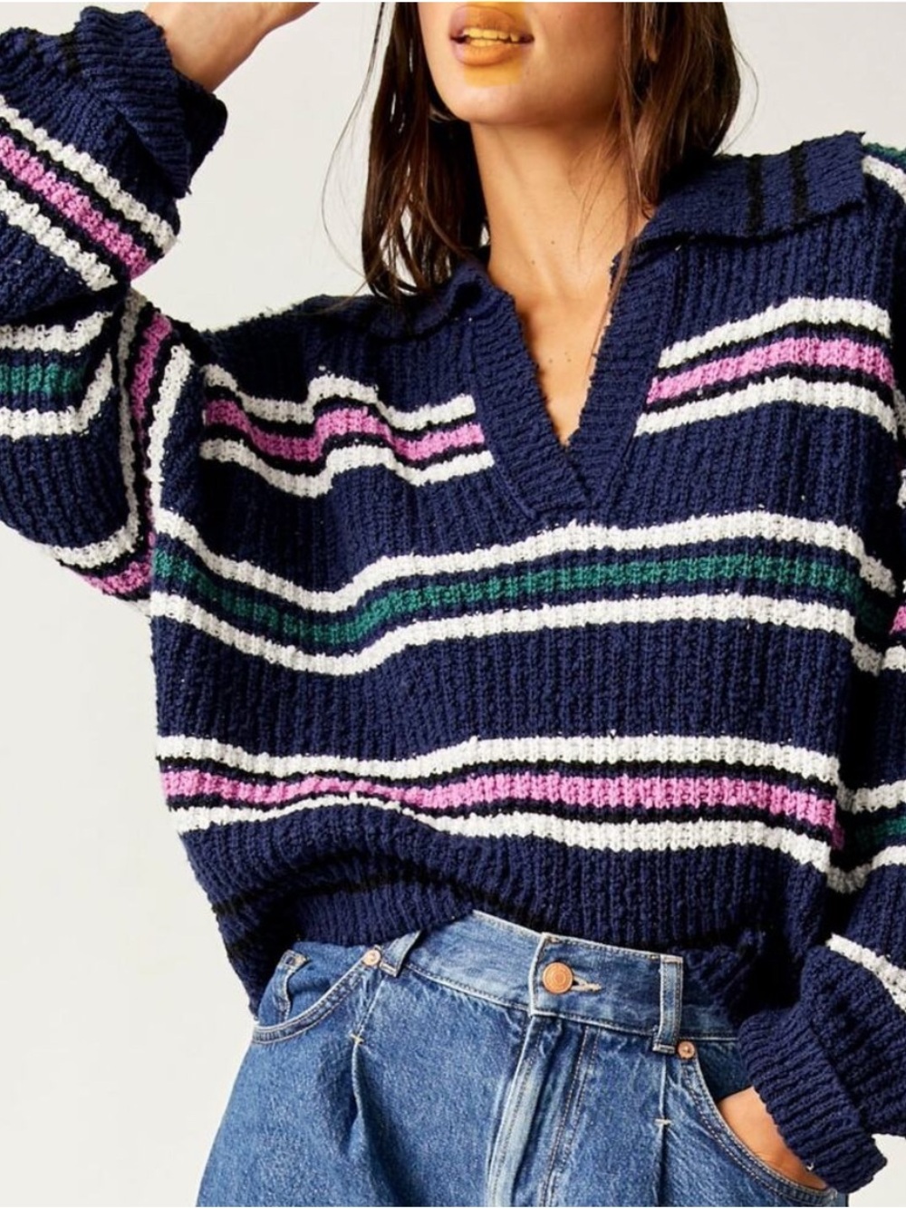 Free people Kennedy sweater large